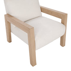 Aliza Ivory Accent Chair - Ornate Home