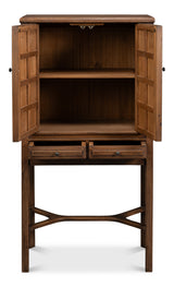 Alkazar Tan Cabinet - Ornate Home