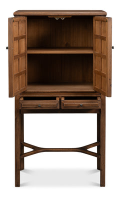 Alkazar Tan Cabinet - Ornate Home