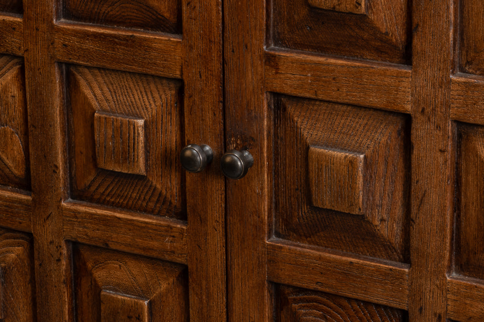 Alkazar Tan Cabinet - Ornate Home