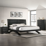Allan Black 3-Piece King Panel Bedroom Set