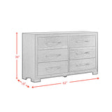 Allan Black 4-Piece King Bedroom Set with 2 Nightstands & Dresser - Ornate Home