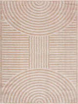 Allard Beige Washable Area Rug - Ornate Home