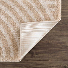 Allard Beige Washable Area Rug - Ornate Home