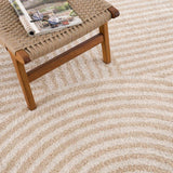 Allard Beige Washable Area Rug - Ornate Home