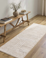 Allard Beige Washable Area Rug - Ornate Home