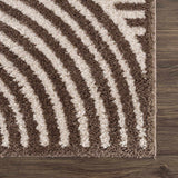Allard Brown Washable Area Rug - Ornate Home