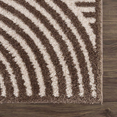 Allard Brown Washable Area Rug - Ornate Home