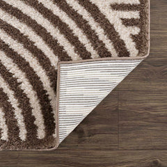 Allard Brown Washable Area Rug - Ornate Home