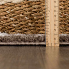 Allard Brown Washable Area Rug - Ornate Home