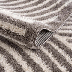 Allard Charcoal Washable Area Rug - Ornate Home