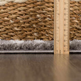 Allard Charcoal Washable Area Rug - Ornate Home