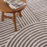 Allard Charcoal Washable Area Rug - Ornate Home