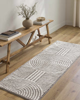 Allard Charcoal Washable Area Rug - Ornate Home