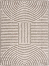 Allard Gray Washable Area Rug - Ornate Home