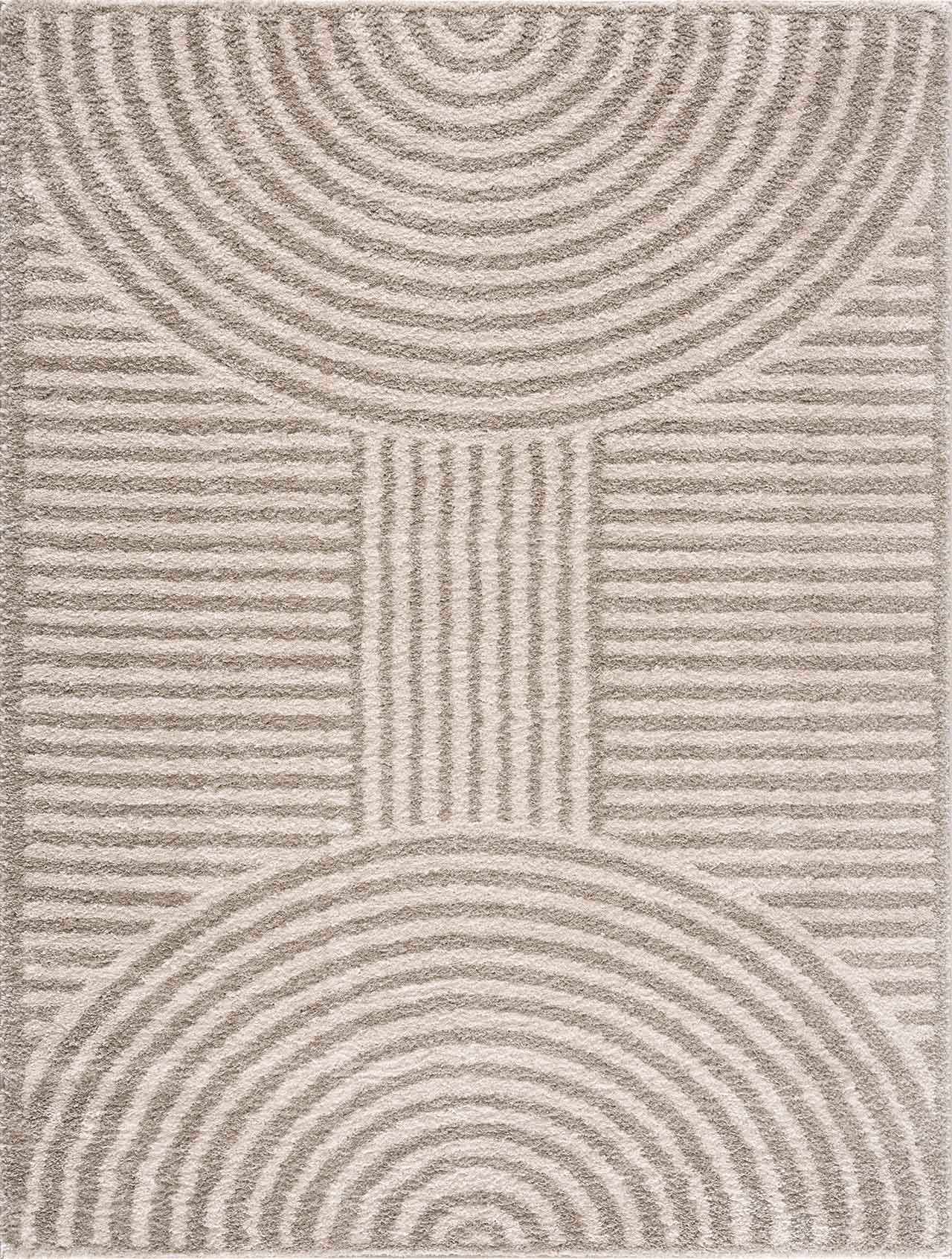 Allard Gray Washable Area Rug - Ornate Home