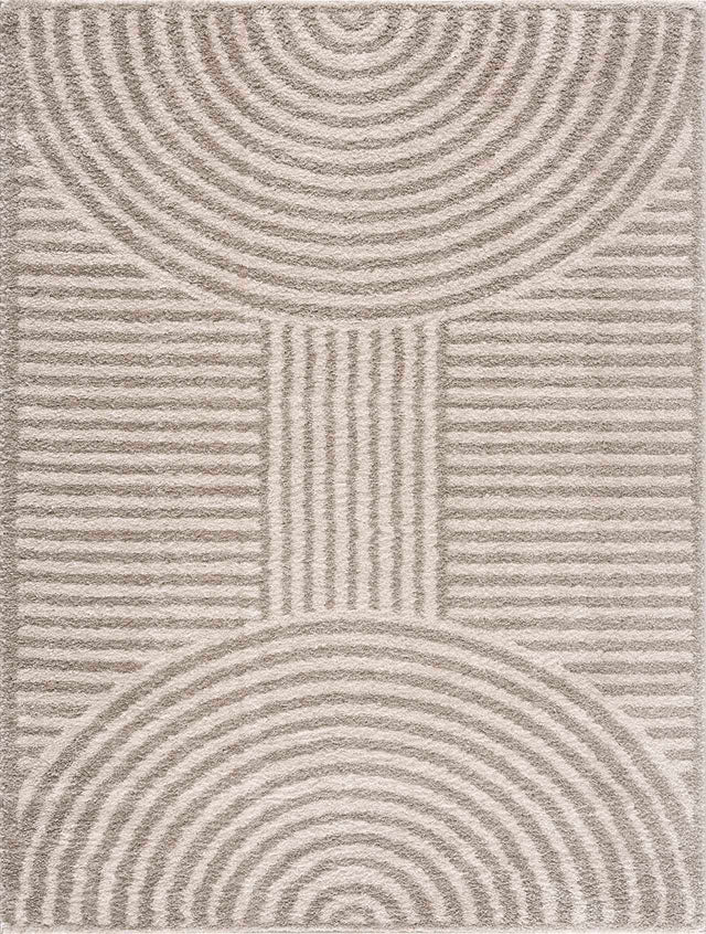 Allard Gray Washable Area Rug - Ornate Home