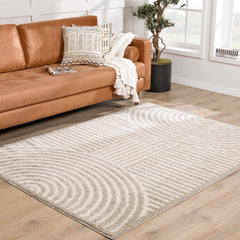 Allard Gray Washable Area Rug - Ornate Home