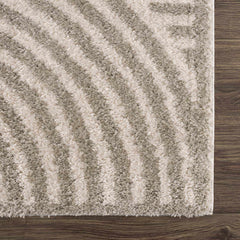 Allard Gray Washable Area Rug - Ornate Home