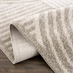 Allard Gray Washable Area Rug - Ornate Home