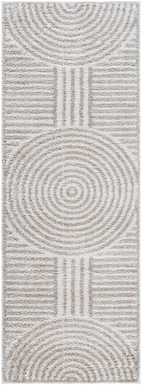 Allard Gray Washable Area Rug - Ornate Home