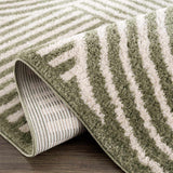 Allard Green Washable Area Rug - Ornate Home