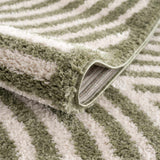 Allard Green Washable Area Rug - Ornate Home