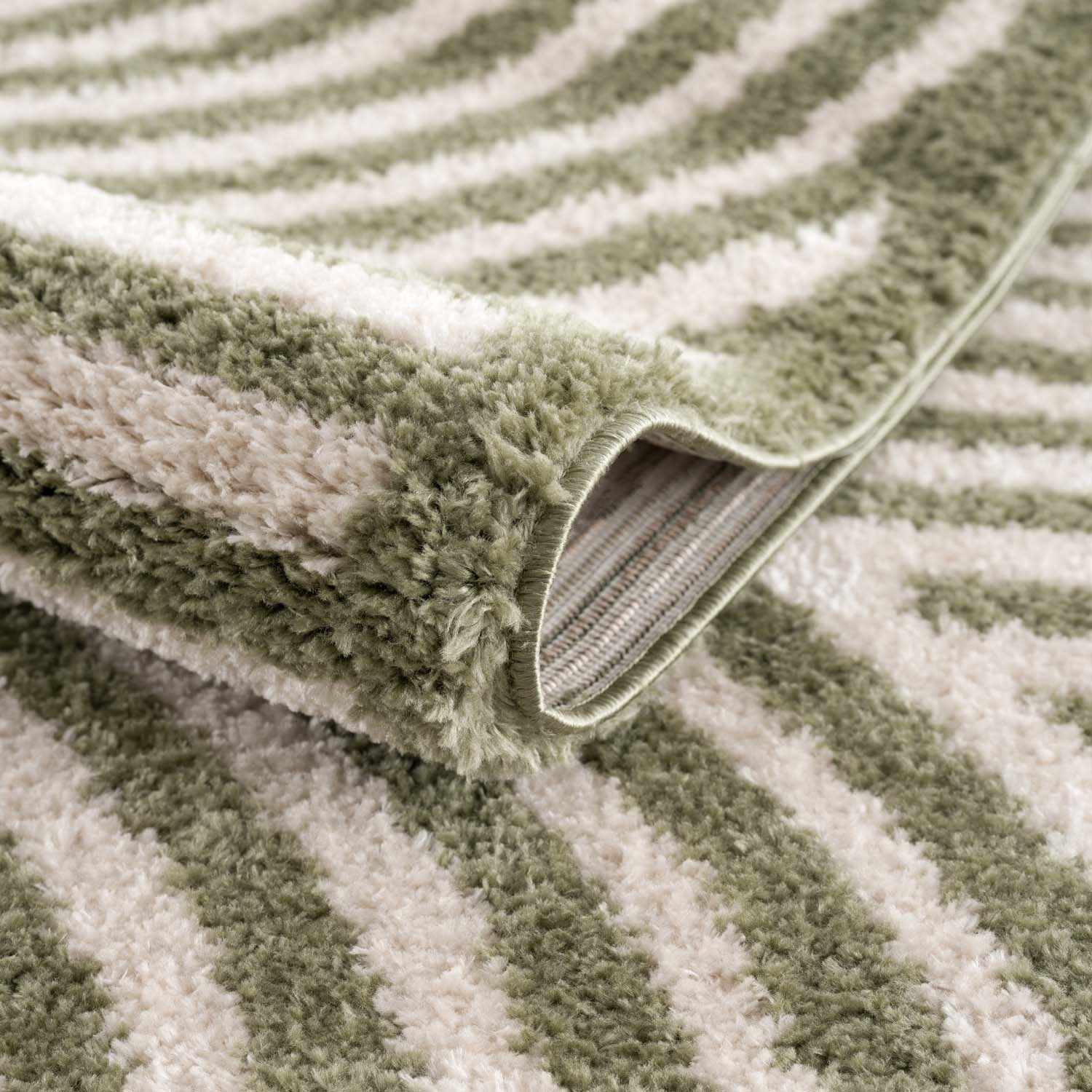 Allard Green Washable Area Rug - Ornate Home