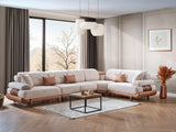 Allegra Cream Modular Sectional Sofa - Ornate Home