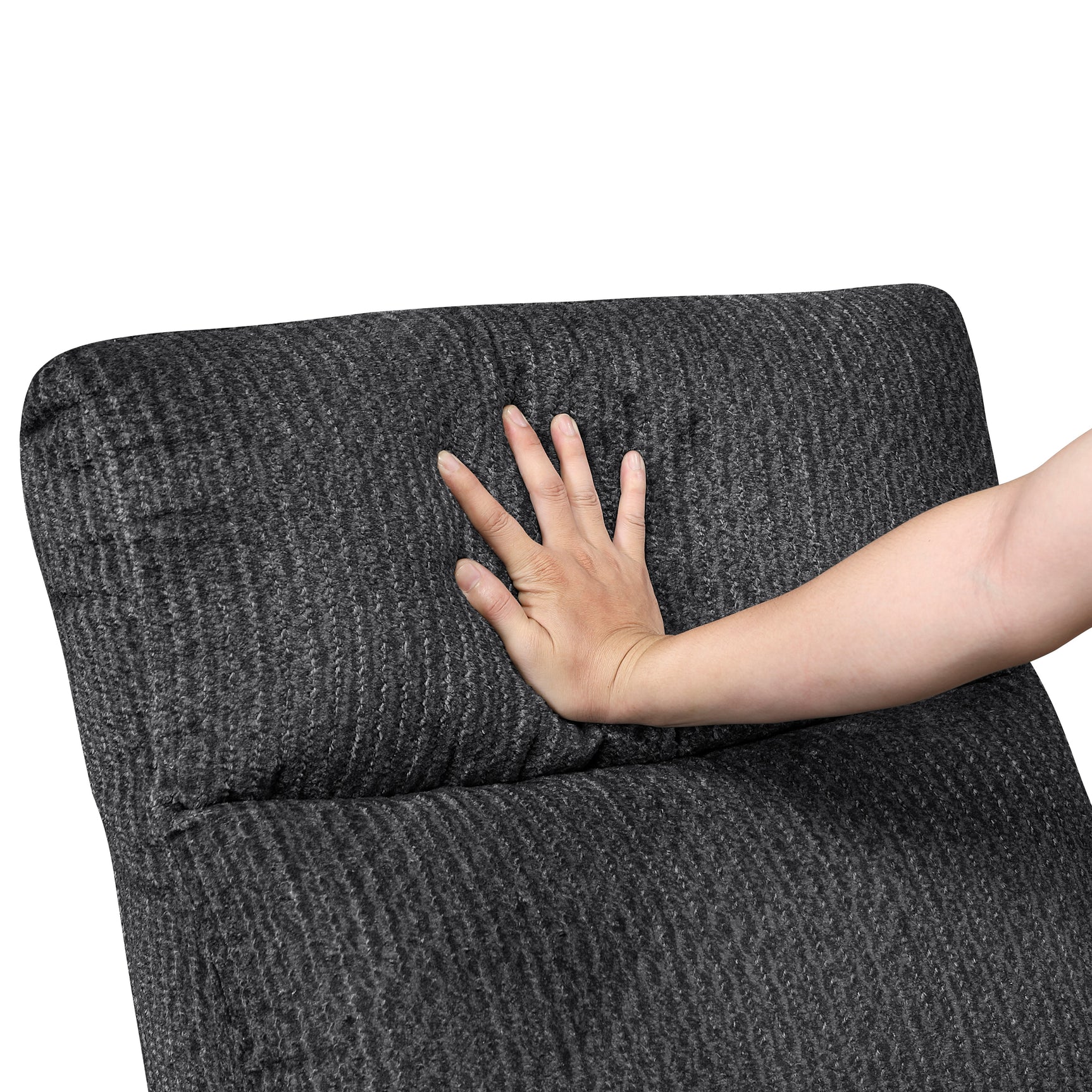 Allen Dark Gray Double Reclining Sofa - Ornate Home