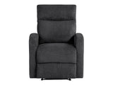 Allen Dark Gray Reclining Chair - Ornate Home
