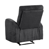 Allen Dark Gray Reclining Chair - Ornate Home