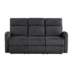 Allen Dark Gray Sofa and Loveseat - Ornate Home