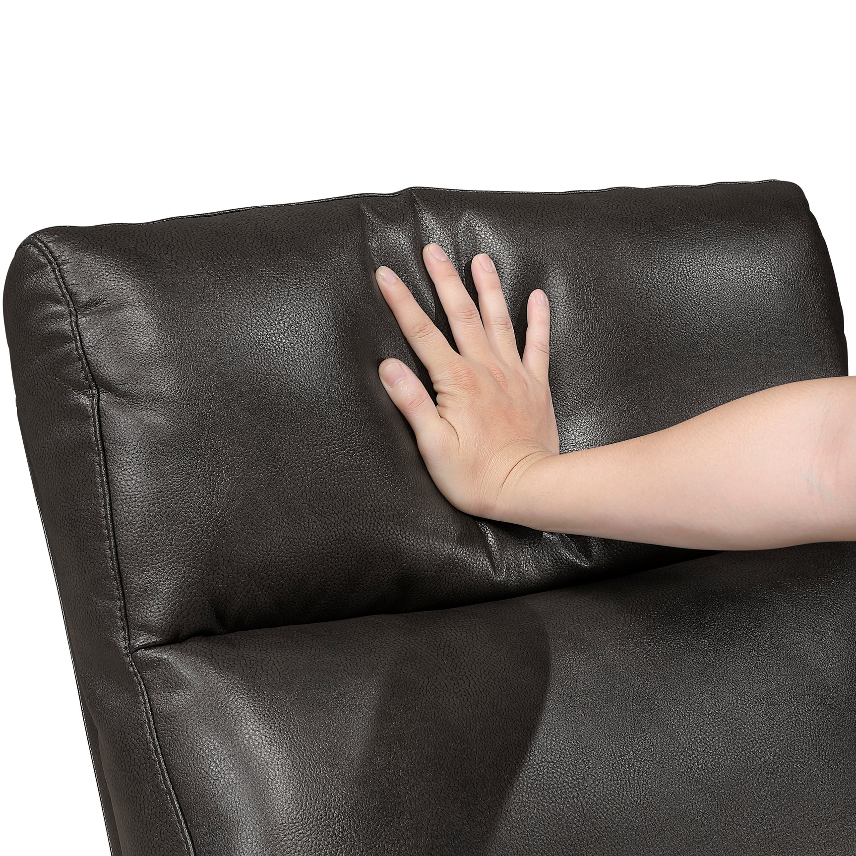 Allen Espresso Double Reclining Sofa - Ornate Home