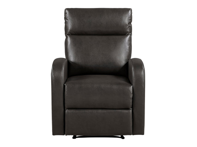 Allen Espresso Reclining Chair - Ornate Home