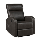 Allen Espresso Reclining Chair - Ornate Home