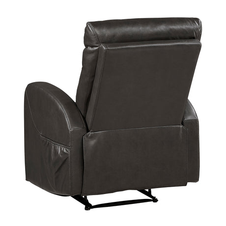 Allen Espresso Reclining Chair - Ornate Home