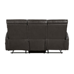 Allen Espresso Sofa and Loveseat - Ornate Home