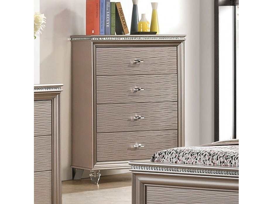 Allie Rose Gold Chest - Ornate Home