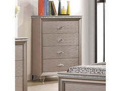 Allie Rose Gold Chest - Ornate Home