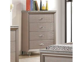 Allie Rose Gold Chest - Ornate Home