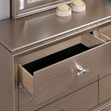 Allie Rose Gold Dresser - Ornate Home