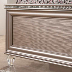 Allie Rose Gold Full Bed - Ornate Home