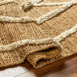 Allie Textured Jute Rug - Clearance - Ornate Home