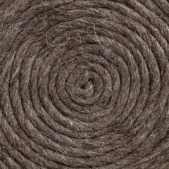 Allium Dark Brown Handwoven Wool Cylindrical Pouf - Ornate Home