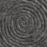 Allium Dark Gray Handwoven Wool Cylindrical Pouf - Ornate Home