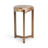 Alliza Natural Large Accent Table - Ornate Home
