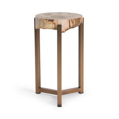 Alliza Natural Large Accent Table - Ornate Home