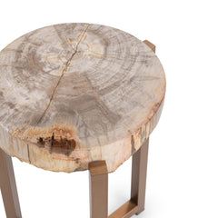 Alliza Natural Large Accent Table - Ornate Home