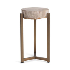 Alliza Natural Medium Accent Table - Ornate Home